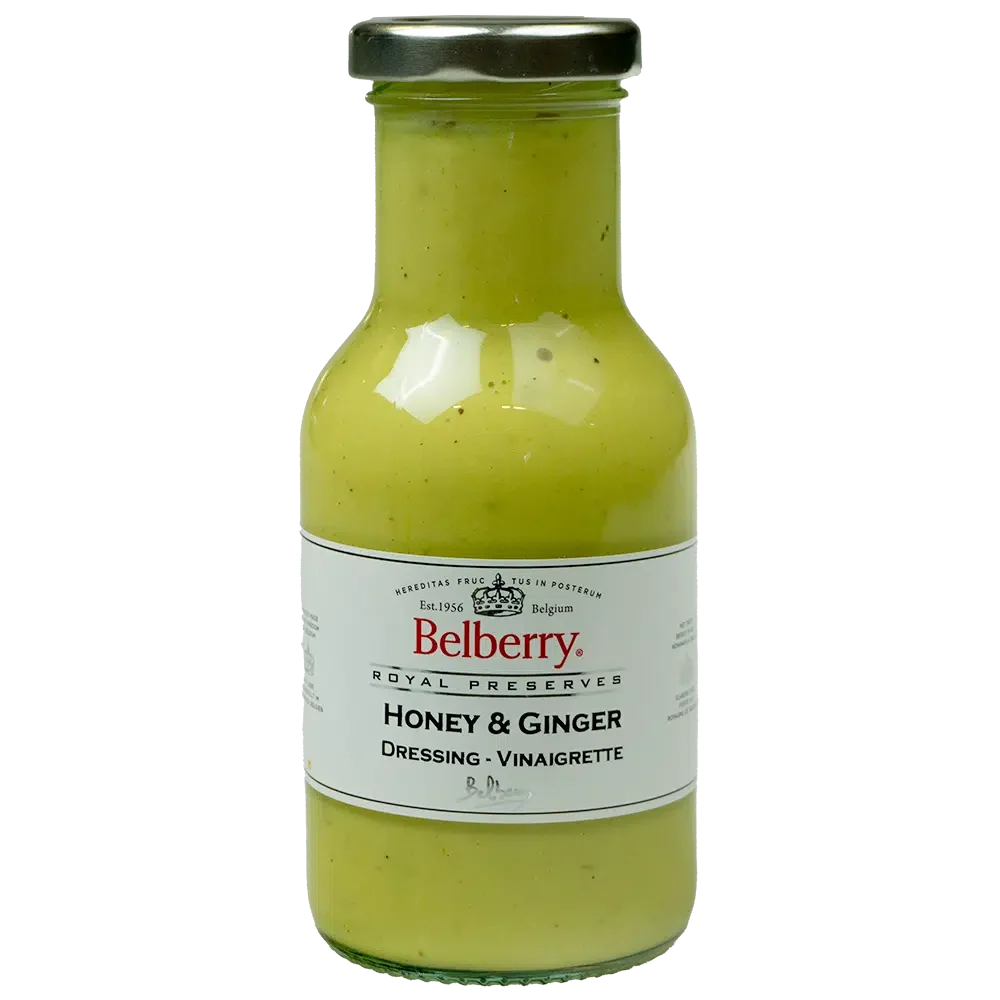 Belberry, Vinaigrette, Honning og ingef�r Dressing, BEDST F�R 31/8-26