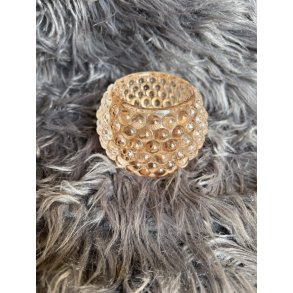 Speedtsberg, Mai, Fyrfadsstage, D8x9cm., lysebrun