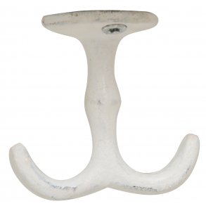 Ib Laursen, Knage dobbelt skrues op under hylde, hvid