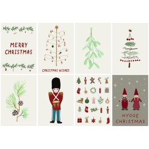 Ib Laursen, Julekort dobbelt (pris pr. stk.)