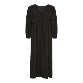 Anne-Mi (Femme Facon), Agnes 7/8 Loose Dress, Sort