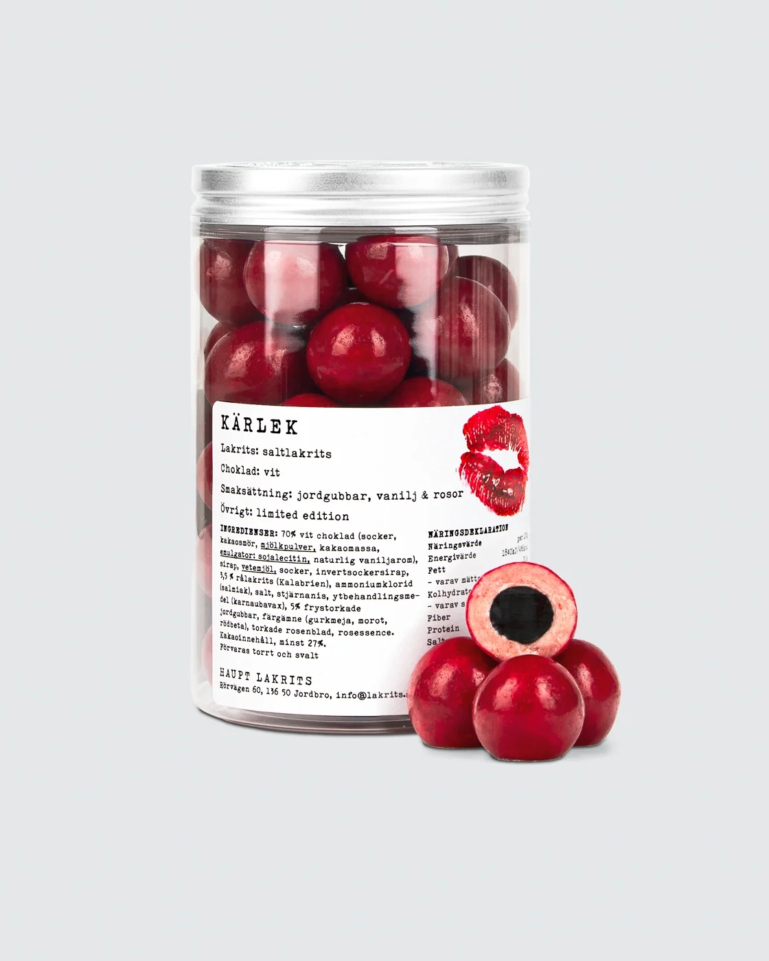 HAUPT LAKRITS, K�rlek, 250g