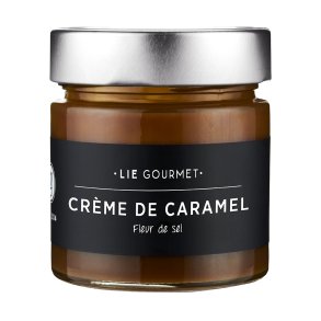 Lie Gourmet, Karamelcreme med havsalt, 270 g.