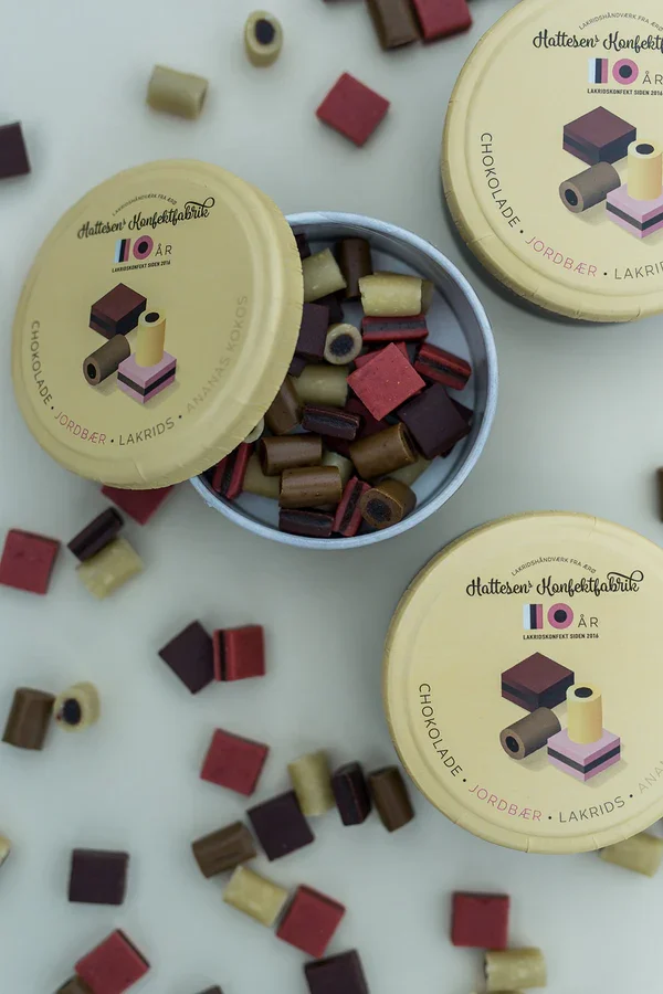 Hattesens Konfektfabrik, 10 �rs Jubil�ums�ske