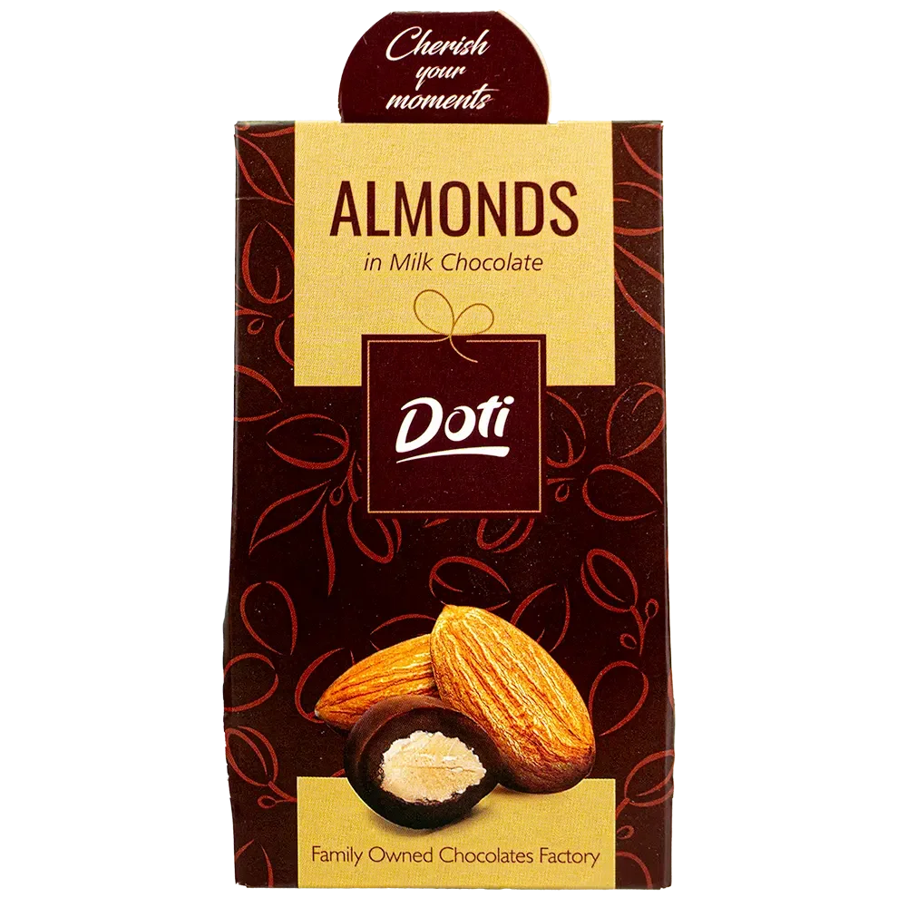 Gourmeture, Mandel i m�lkechokolade, 50g - BEDST F�R 8/9-26