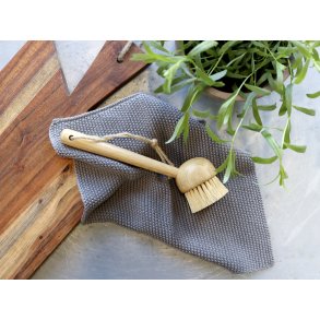 Chic Antique, ternel Karklud perlestrikket, gr