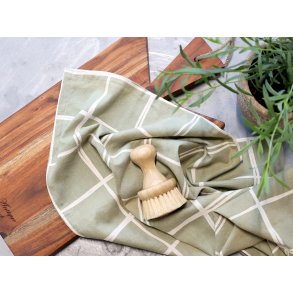 Chic Antique, ternel Viskestykke med tern, verte