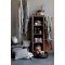 Chic Antique, Aix Plaid af overskudsgarn, oliven