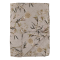 Chic Antique, Aix vintage quilt, 180 x 130 cm., blomstermnster, taupe