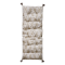 Chic Antique, Aix Madras med tropisk bladmnster, beige og hvid