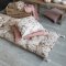 Chic Antique, Aix Madras med blomstermnster, taupe