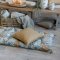 Chic Antique, Aix Madras med blomstermnster, opal