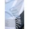 Chic Antique, Aix Plaid af overskudsgarn, fransk gr og sky blue