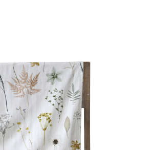 Chic Antique, Aix, Dug med blomsterprint, L240xB140 cm.