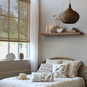 Chic Antique, Rullegardin i bambus, B140/L160 cm.