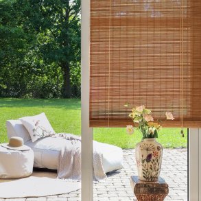 Chic Antique, Rullegardin i bambus, B90/L210 cm.