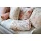 Chic Antique, Aix vintage quilt, 180 x 130 cm., blomster, creme