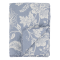 Chic Antique, Aix vintage quilt, 180 x 130 cm., blomstermnster bl/hvid