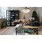 Chic Antique, Plaid af overskudsgarn med iskrystaller, oliven