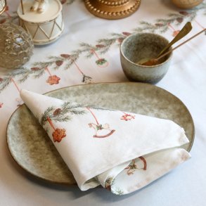 Chic Antique, Stofserviet, Med ranke