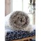 Chic Antique, Aix Plaid af overskudsgarn, midnight/creme