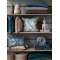 Chic Antique, Aix Quilt, 180 x 130 cm., Blomster, oliven/midnight
