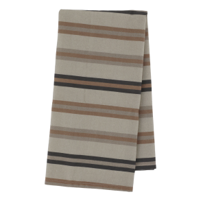 Chic Antique, Aix Viskestykke med striber, cognac/latte