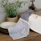 Chic Antique, Viskestykke, med striber, ocean/creme