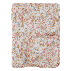 Chic Antique, Quilt, 180 x 130 cm., Blomster, Rosa/lysebl�