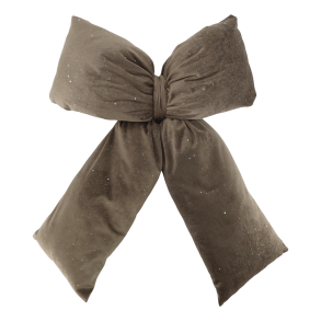 Chic Antique, Sl�jfe i velour med glimmer, mocca