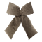 Chic Antique, Sl�jfe i velour med glimmer, mocca
