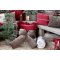 Chic Antique, Sl�jfe i velour med glimmer, mocca