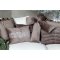 Chic Antique, Sl�jfe i velour med glimmer, mocca