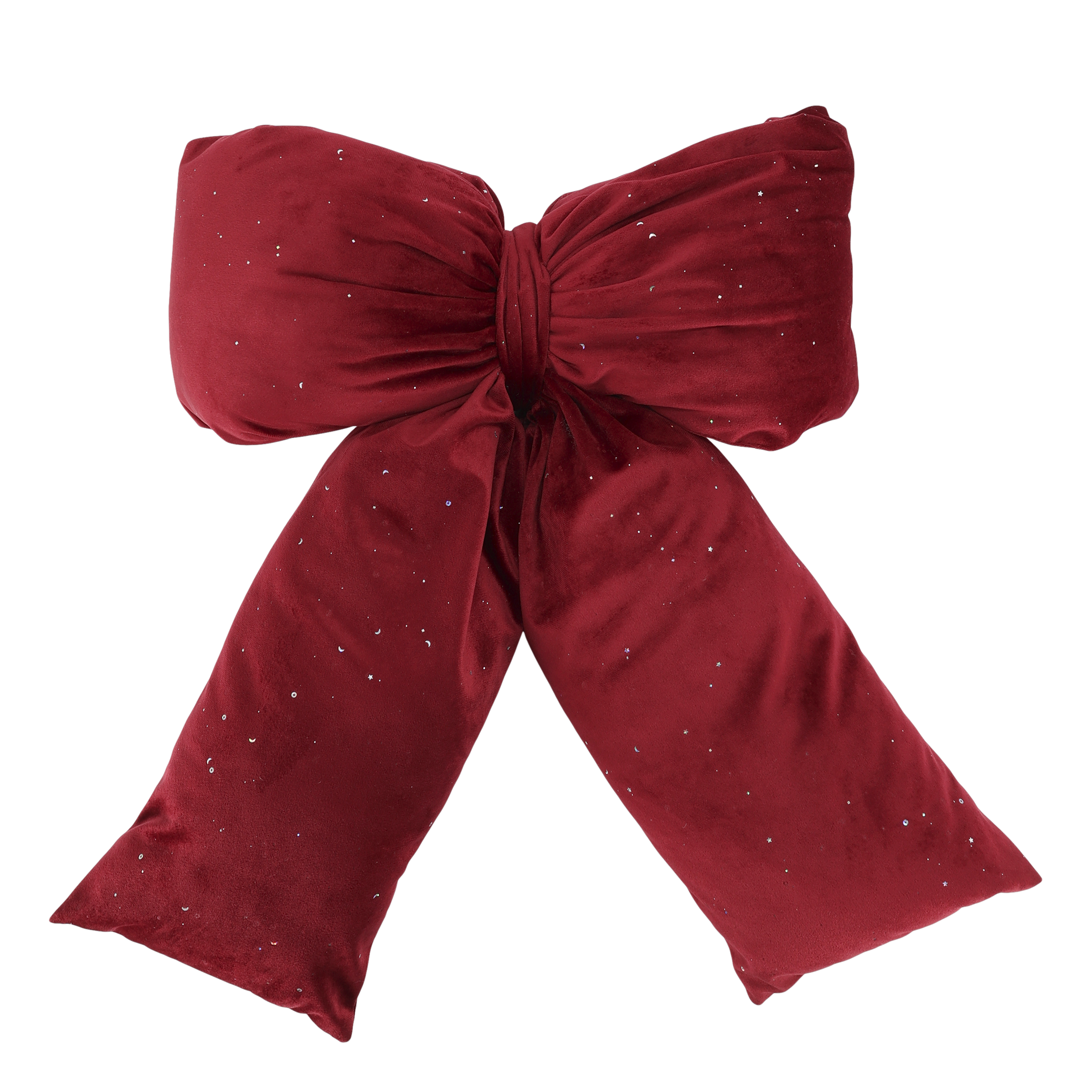 Chic Antique, Sl�jfe i velour med glimmer, cherry