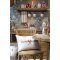 Chic Antique, Pudebetr�k med sl�jfe og ranke broderi