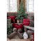 Chic Antique, Pudebetr�k med Merry Christmas-broderi