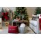 Chic Antique, Pudebetr�k med Merry Christmas-broderi