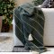 Chic Antique, Aix Plaid af overskudsgarn, oliven