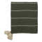 Chic Antique, Aix Plaid af overskudsgarn, oliven