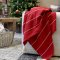 Chic Antique, Plaid af overskudsgarn, cherry