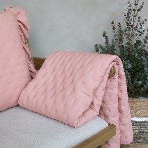 Chic Antique, Aix, Soft Quilt, L180/B130 cm., old rose