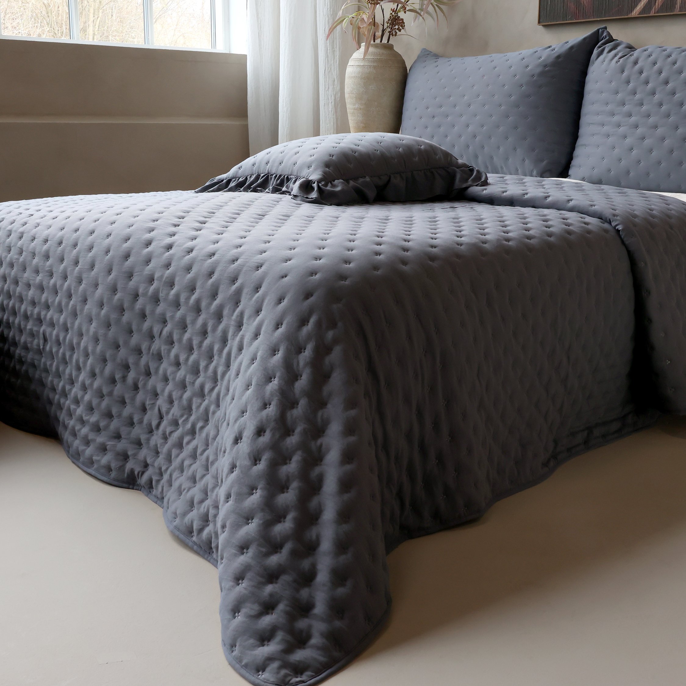 Chic Antique, Aix, Soft Senget�ppe, L260/B240 cm., Midnight