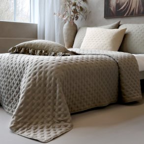 Chic Antique, Aix, Soft Senget�ppe, L260/B240 cm., Latte