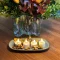 LED NORDIC, Sia, LED fyrfadslys bred 3,8 cm genopladelig 2 stk.
