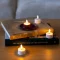 LED NORDIC, Sia, LED fyrfadslys bred 3,8 cm genopladelig 2 stk.