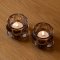 LED NORDIC, Sia, LED fyrfadslys bred 3,8 cm genopladelig 2 stk.