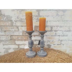 DEKO FLORALE, Lysestage til bloklys, gr