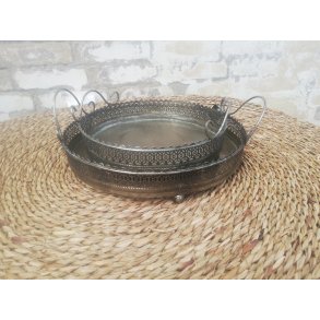 DEKO FLORALE, Fad i antik slv