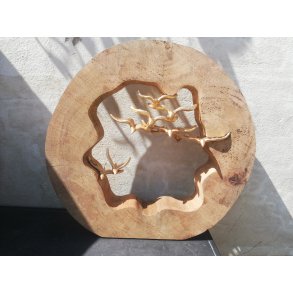 Speedtsberg, Figur med fugle, mangotr