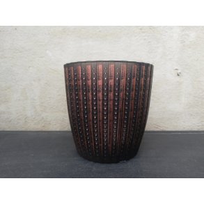 Clayre & Eef, Lysestage, kobberfarve, 9/H9 cm